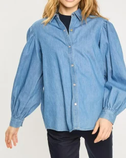 Chemise en Jean bleue-Scotch & Soda Best
