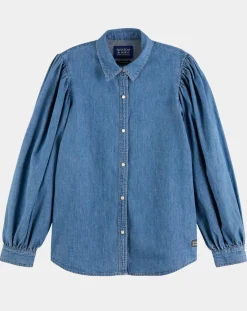 Chemise en Jean bleue-Scotch & Soda Best
