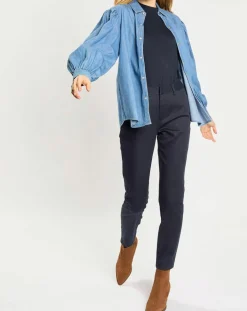 Chemise en Jean bleue-Scotch & Soda Best
