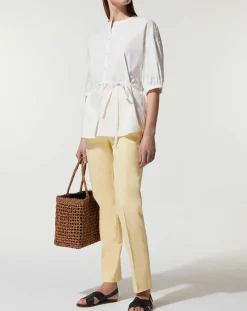 Chemise en Popeline de Coton Bio Misto écrue-Jodhpur Sale