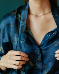 Femme Lauren Vidal Chemises^Chemise en Soie mélangée Moon kyoto