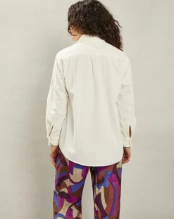 Chemise en Velours côtelé Cinéma milk-Hartford Clearance