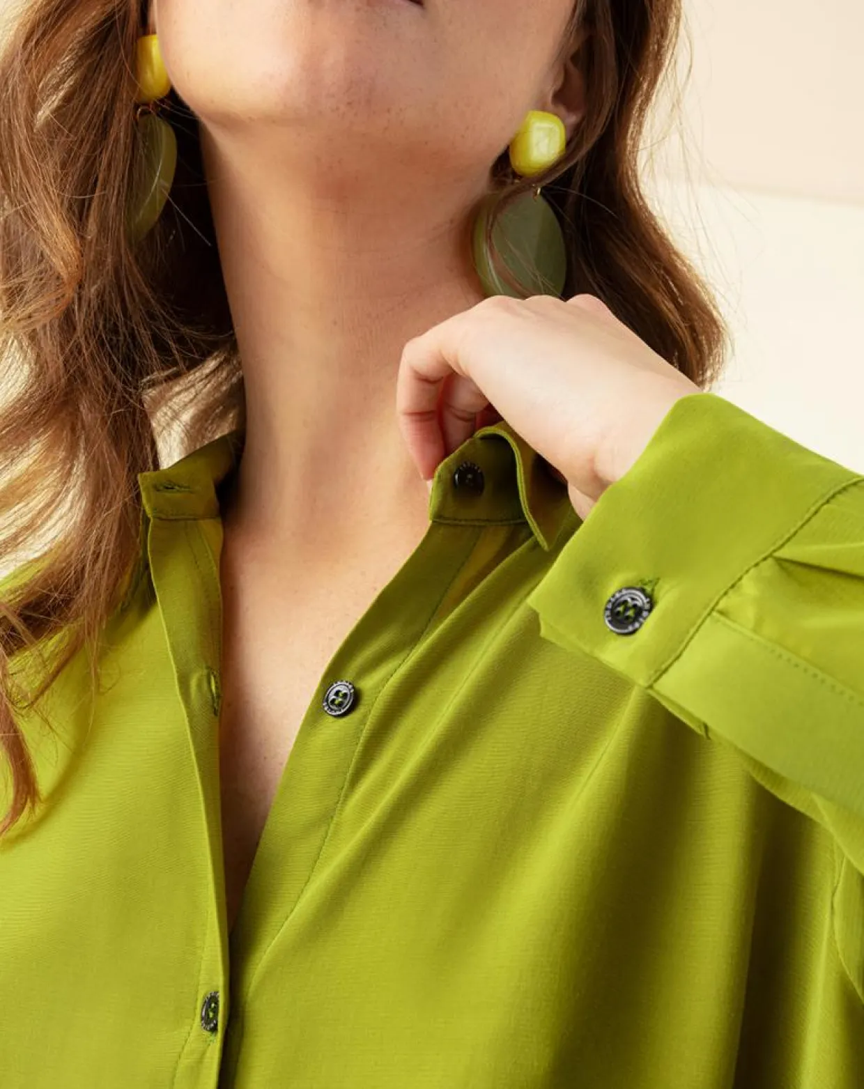 Femme Indies Chemises^Chemise Fusion absinthe
