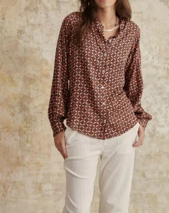 Femme Garance Paris Chemises^Chemise Gelina marron