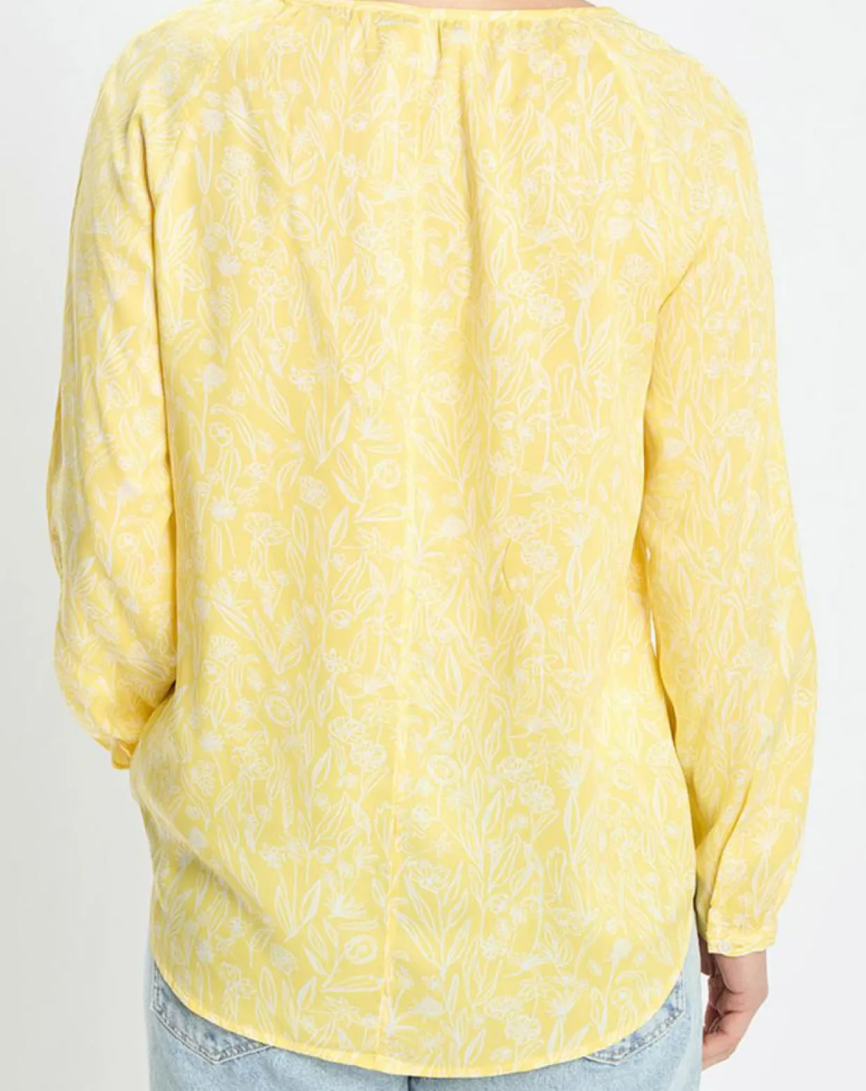 Chemise imprimé floral jaune-Marc O'Polo Best