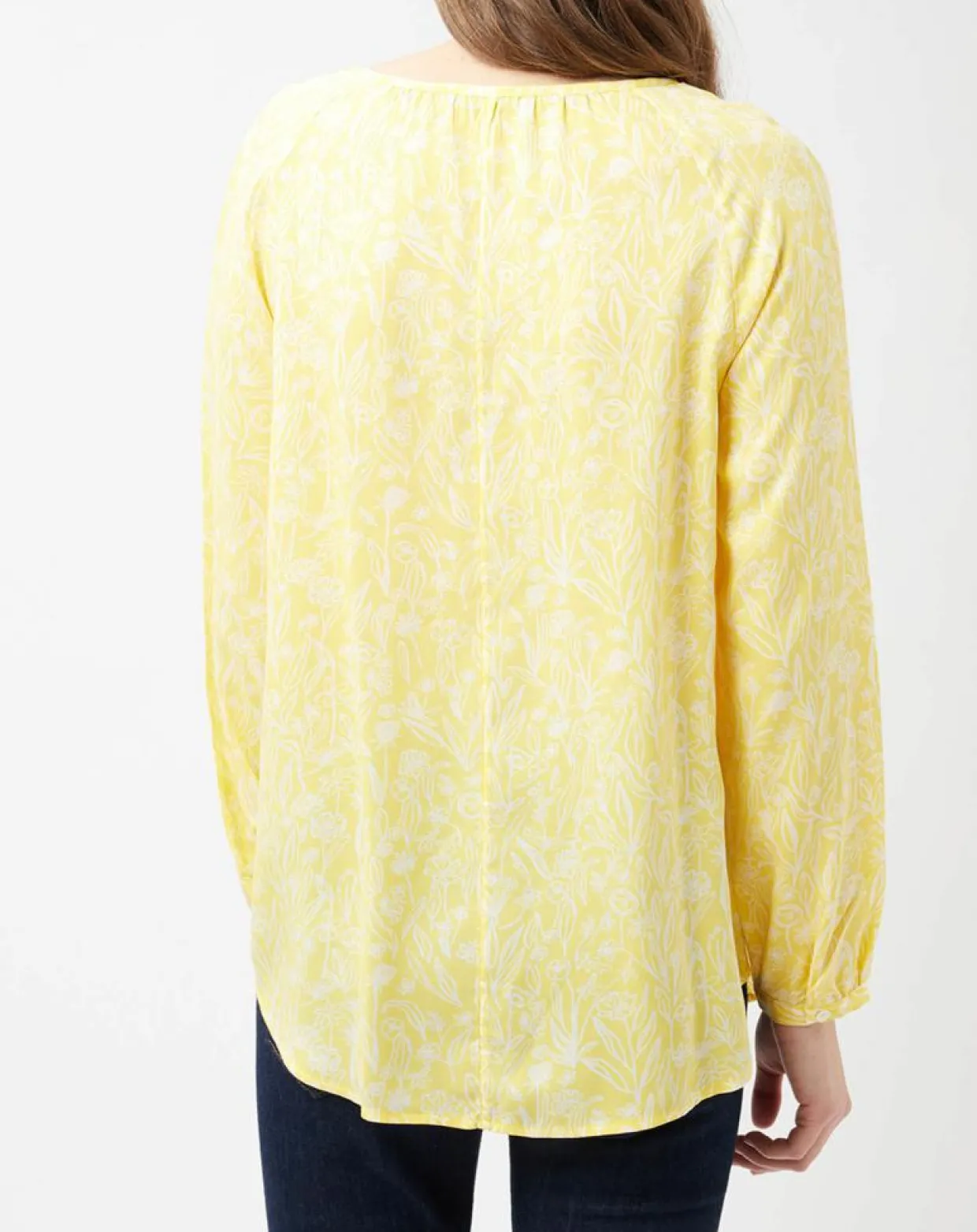 Chemise imprimé floral jaune-Marc O'Polo Best