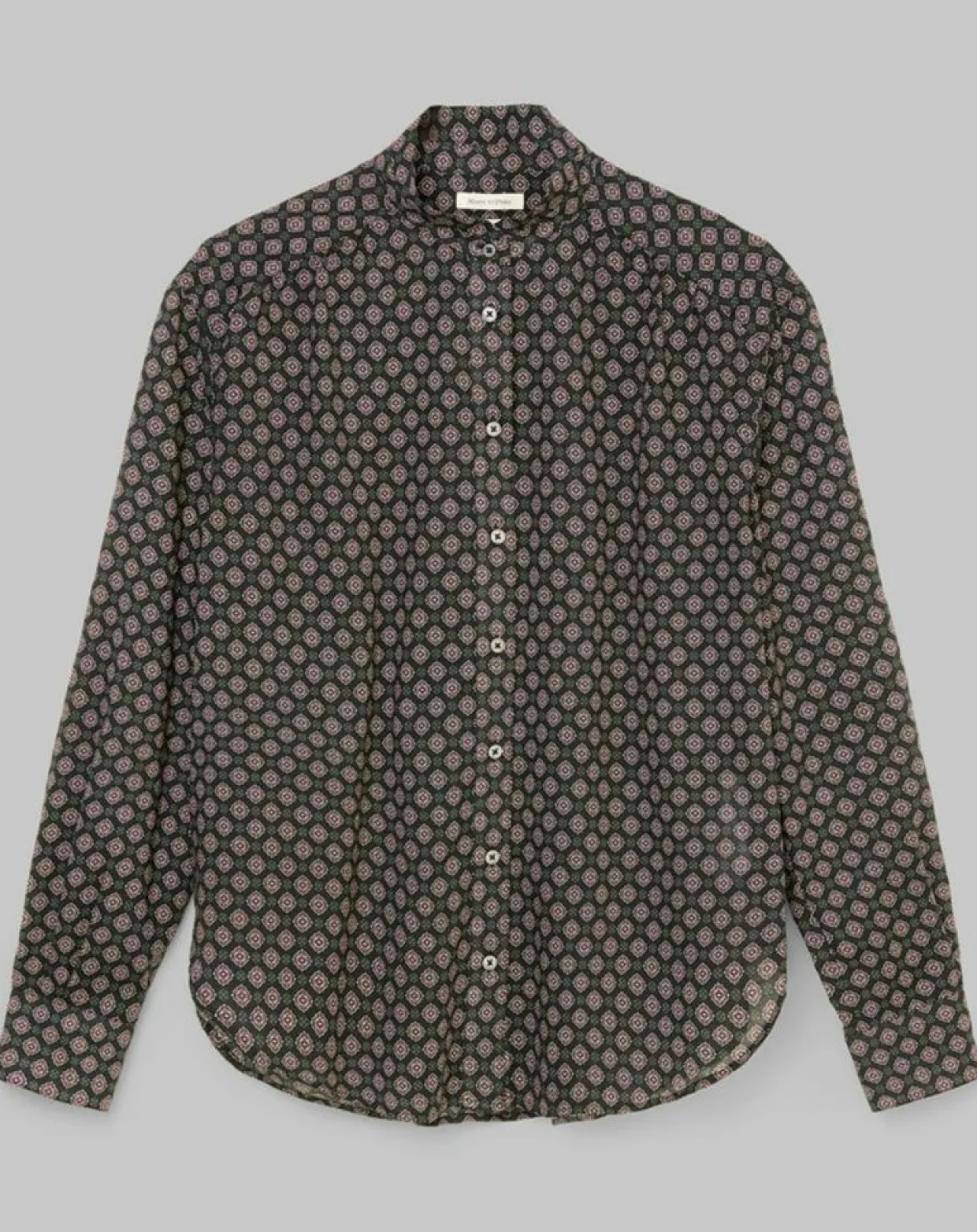 Chemise imprimée all-over multicolore-Marc O'Polo Best