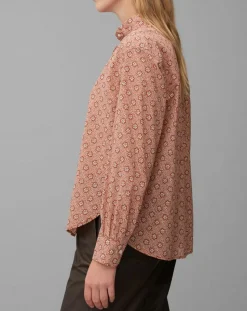Femme Marc O'Polo Chemises^Chemise imprimée all-over rouge