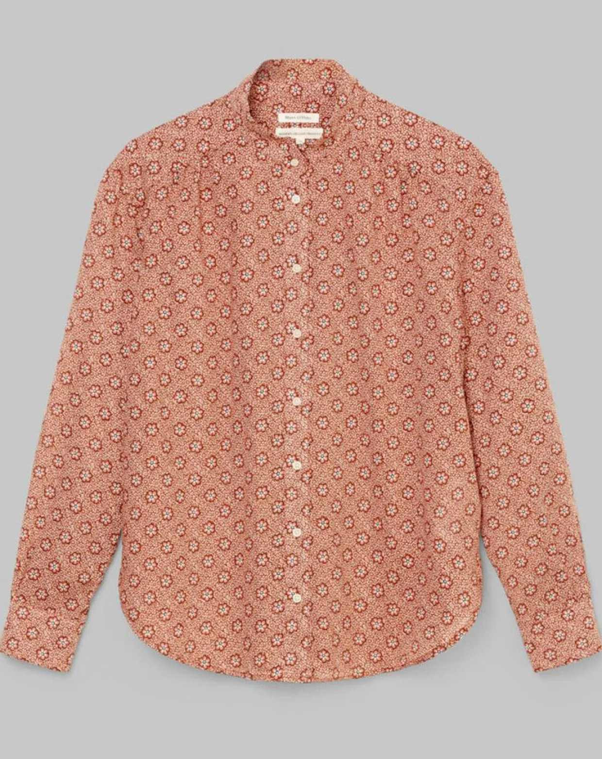 Femme Marc O'Polo Chemises^Chemise imprimée all-over rouge