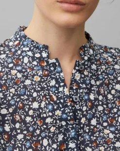 Chemise imprimée floral bleue-Marc O'Polo Best