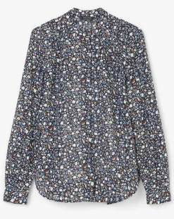 Chemise imprimée floral bleue-Marc O'Polo Best
