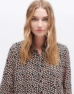 Femme Caroll Chemises^Chemise Katherine imprimée noire