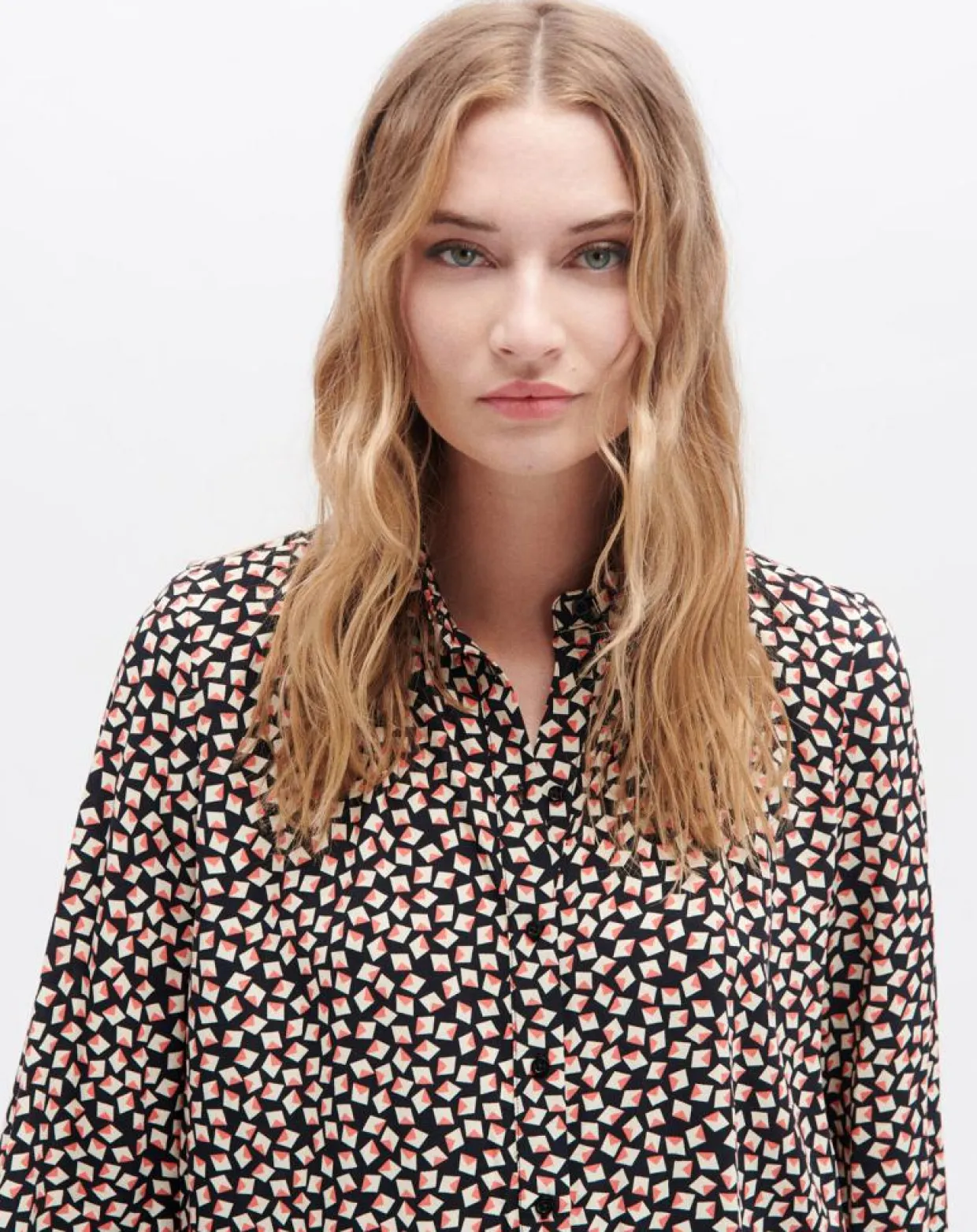 Femme Caroll Chemises^Chemise Katherine imprimée noire