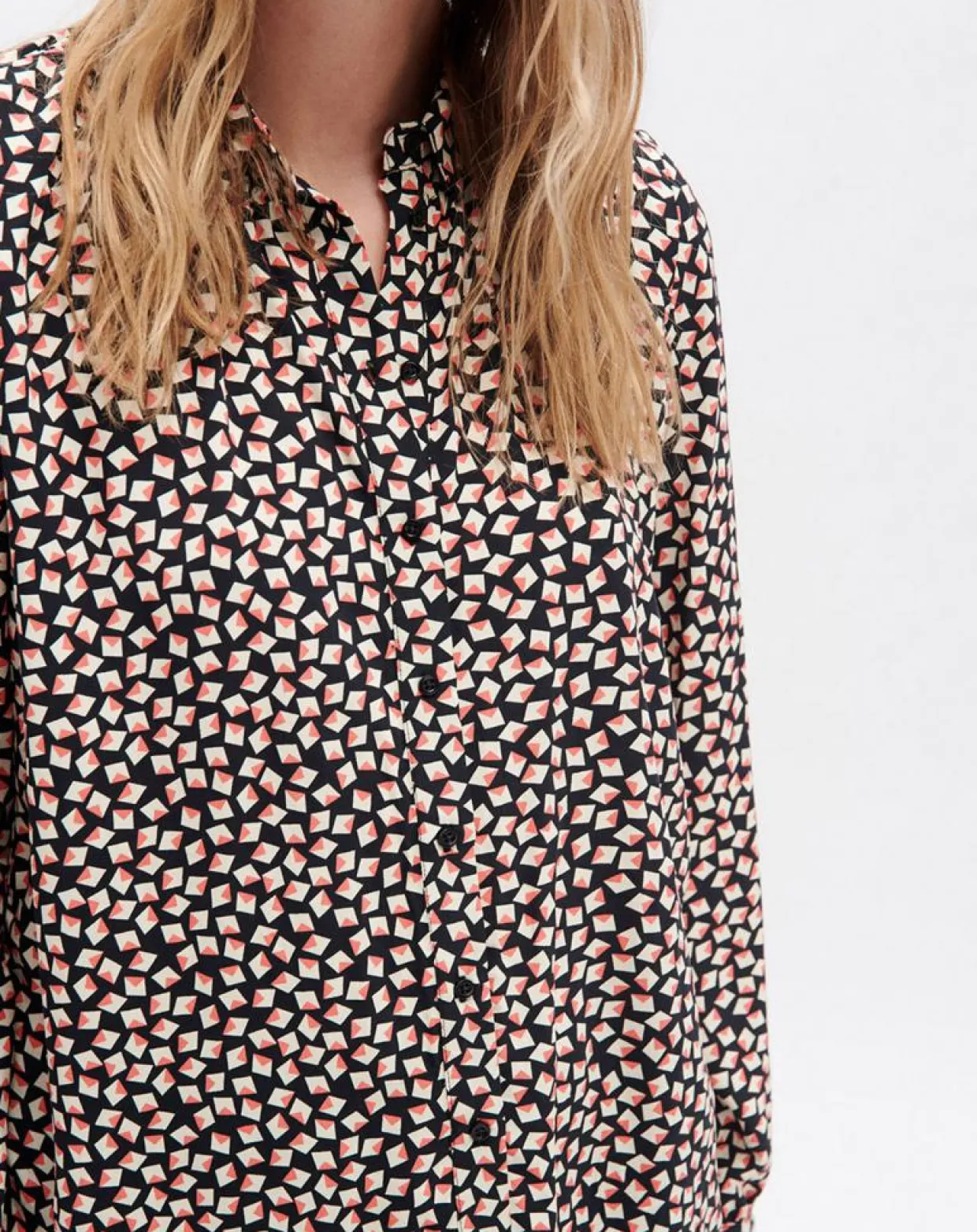 Femme Caroll Chemises^Chemise Katherine imprimée noire