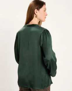 Femme Lauren Vidal Chemises^Chemise Kyllie verte