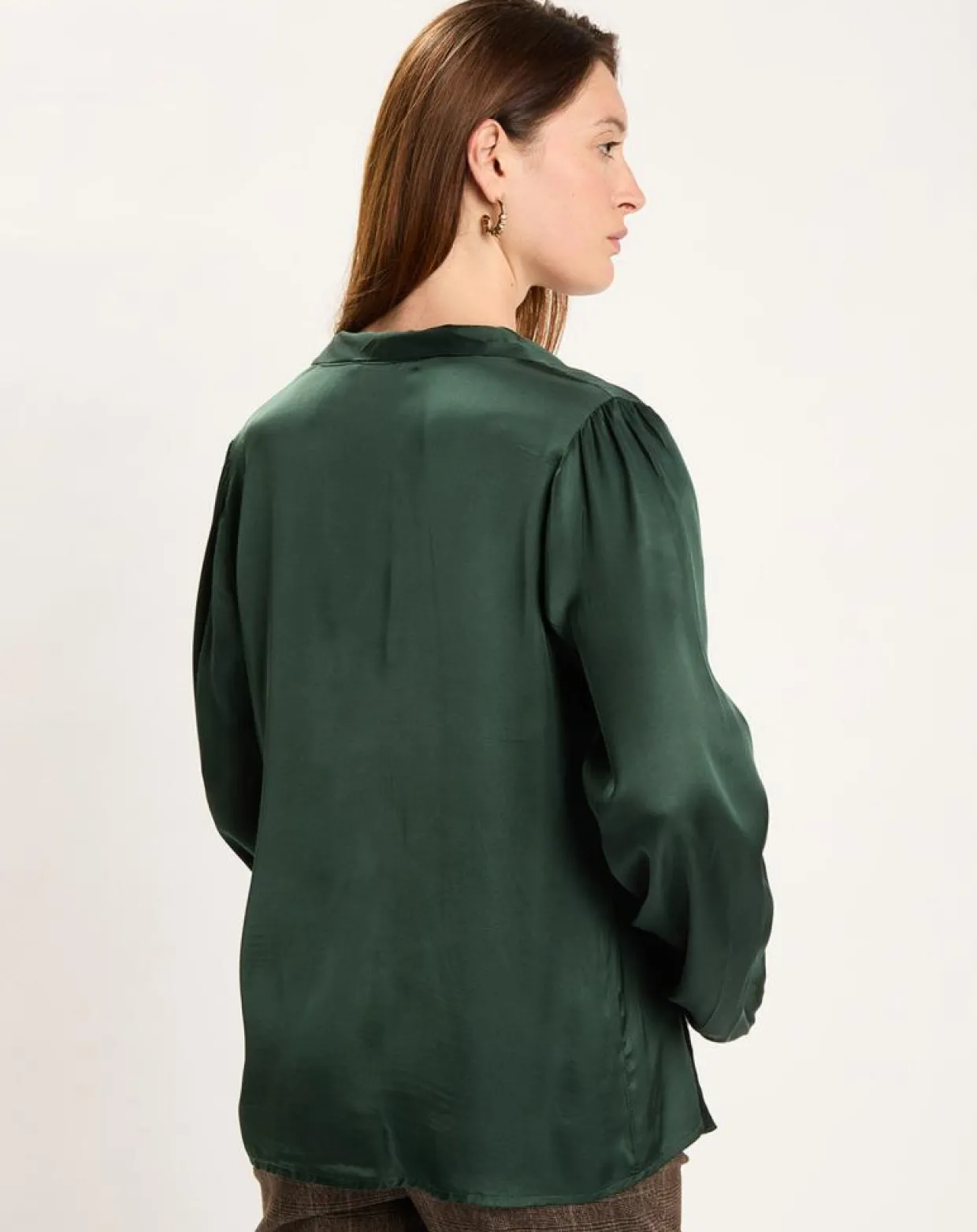 Femme Lauren Vidal Chemises^Chemise Kyllie verte