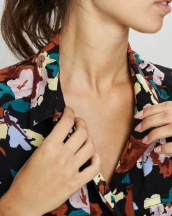 Femme Suncoo Chemises^Chemise Laurea noir/multicolore