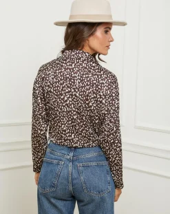 Chemise Leslie choco-L'Armoire de Suzette Online