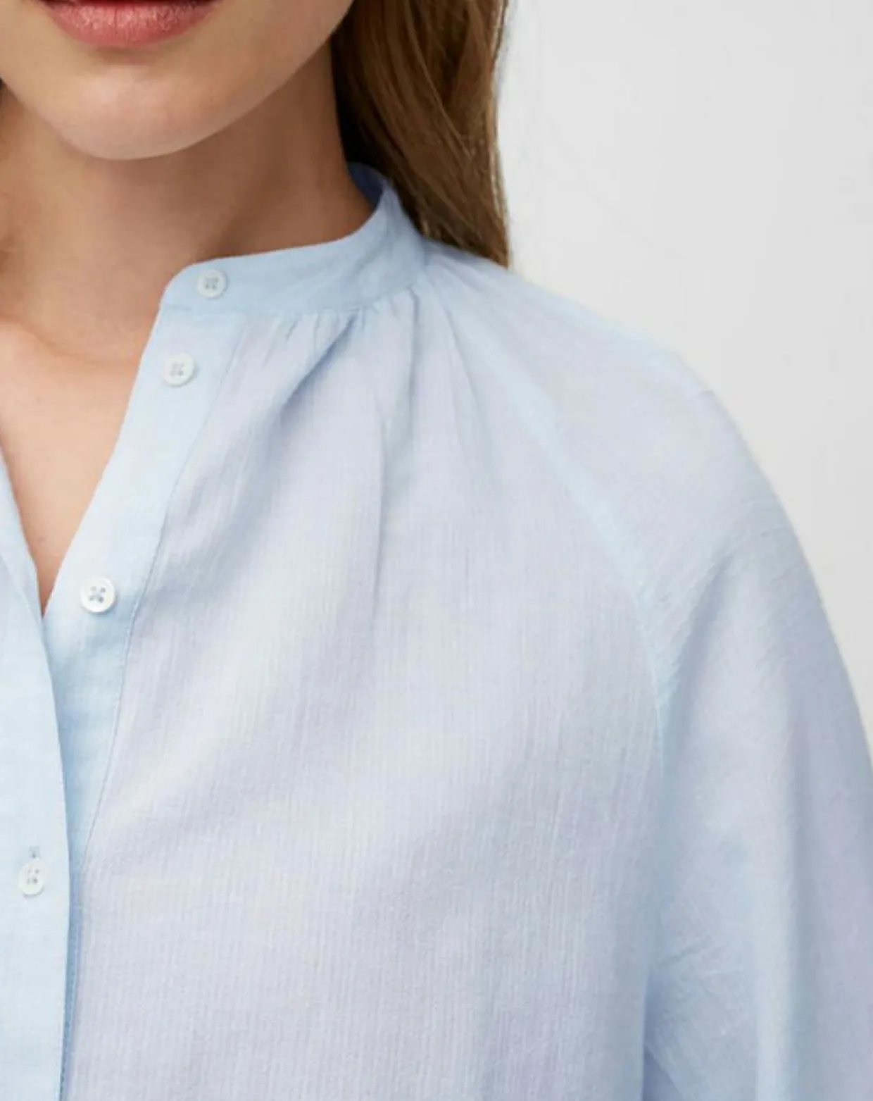 Chemise légère bleu clair-Marc O'Polo Online