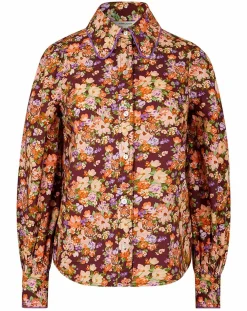 Femme Manoush Chemises^Chemise Liberty Fauve imprimée cerise noire/multicolore