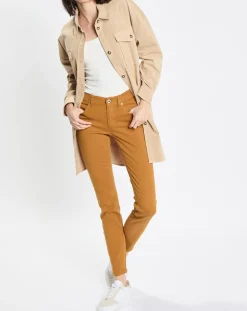 Femme Marc O'Polo Chemises^Chemise longue Overshirt Loose beige