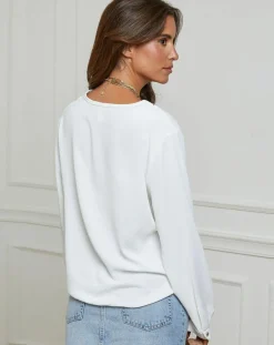 Chemise Louise blanche-Alice & Charlotte Outlet