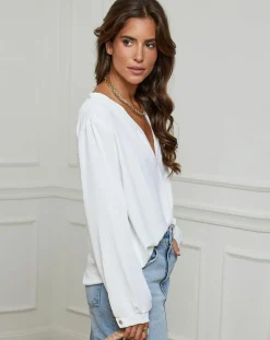 Chemise Louise blanche-Alice & Charlotte Outlet