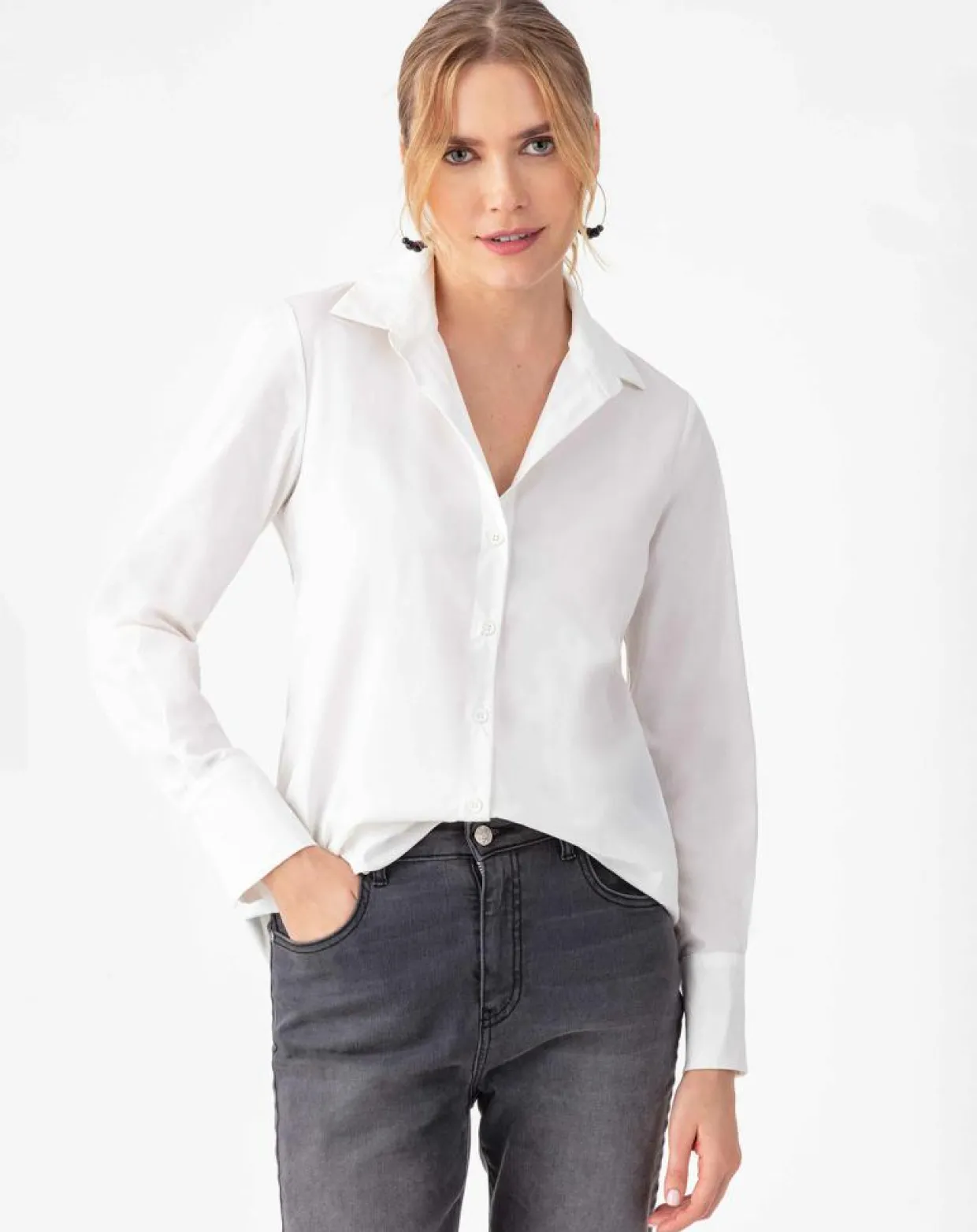 Femme Indies Chemises^Chemise Louise blanche