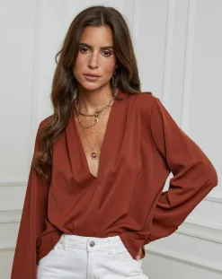 Chemise Louise tabac-Alice & Charlotte Discount