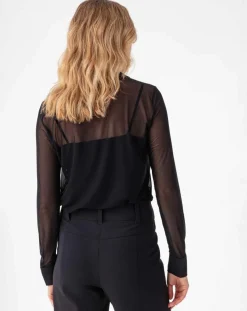 Chemise Mahaut noire-Indies New