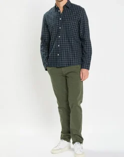 Chemise manches longues Crx Rf Poche bleu marine-Marc O'Polo New