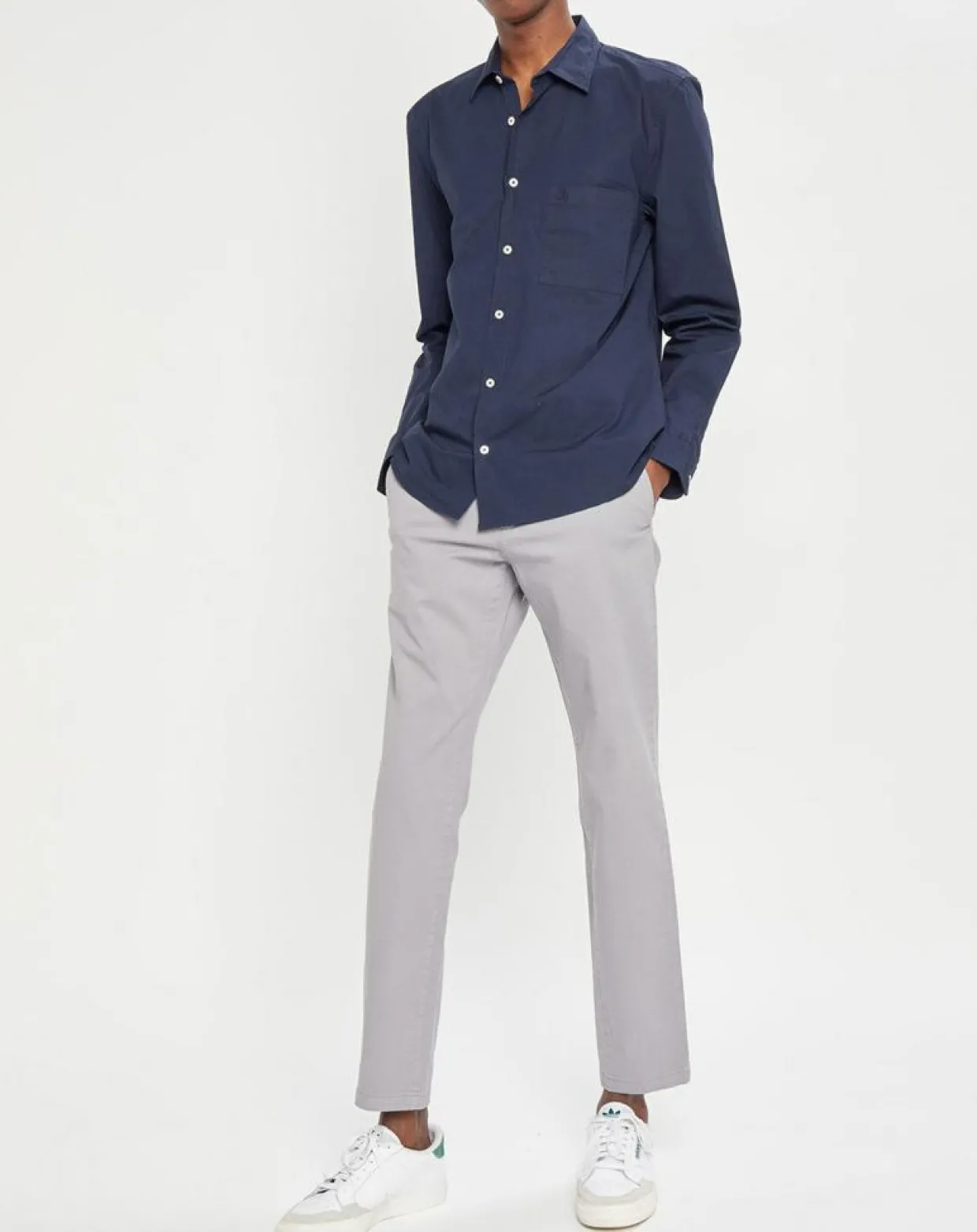 Homme Marc O'Polo Chemises^Chemise manches longues Poplin Sf Poche bleu marine