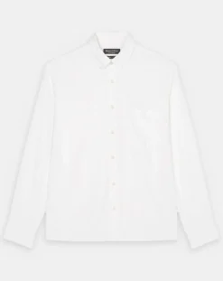 Chemise oxford Regular Fit 100% Coton Bio blanche-Marc O'Polo Clearance