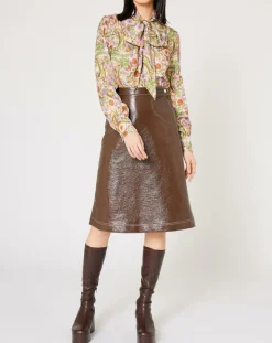 Chemise Paisley imprimée rose/multicolore-Manoush Sale