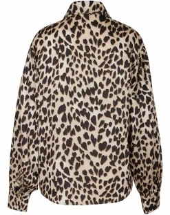 Femme Manoush Chemises^Chemise Panthère Coeur léopard