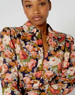 Femme Manoush Chemises^Chemise Patchwork encre