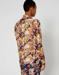 Femme Manoush Chemises^Chemise Patchwork encre