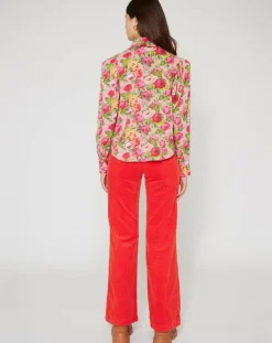 Femme Manoush Chemises^Chemise Patchwork rose
