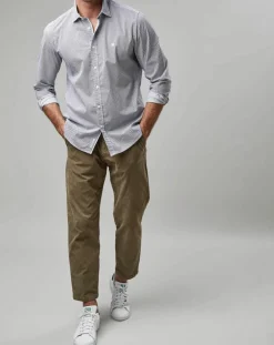Chemise Print Allover Rf blanc/bleu-Marc O'Polo Outlet