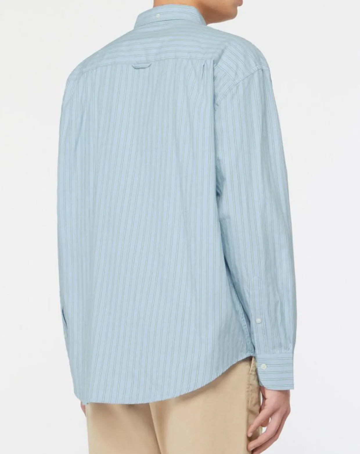 Chemise rayée Laps bleu ciel-Gant Hot