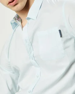 Homme Harris Wilson Chemises^Chemise regular Earl ciel