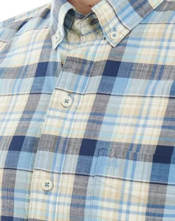 Homme Arrow Chemises^Chemise Regular Fit à carreaux beige/bleu