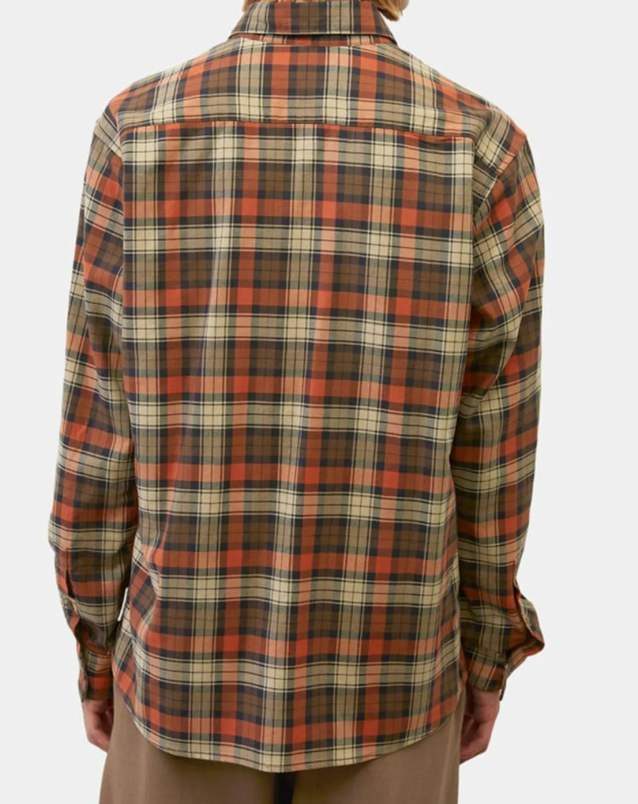 Homme Marc O'Polo Chemises^Chemise Regular Fit à carreaux orange/marron
