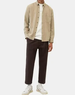 Homme Marc O'Polo Chemises^Chemise Regular Fit beige
