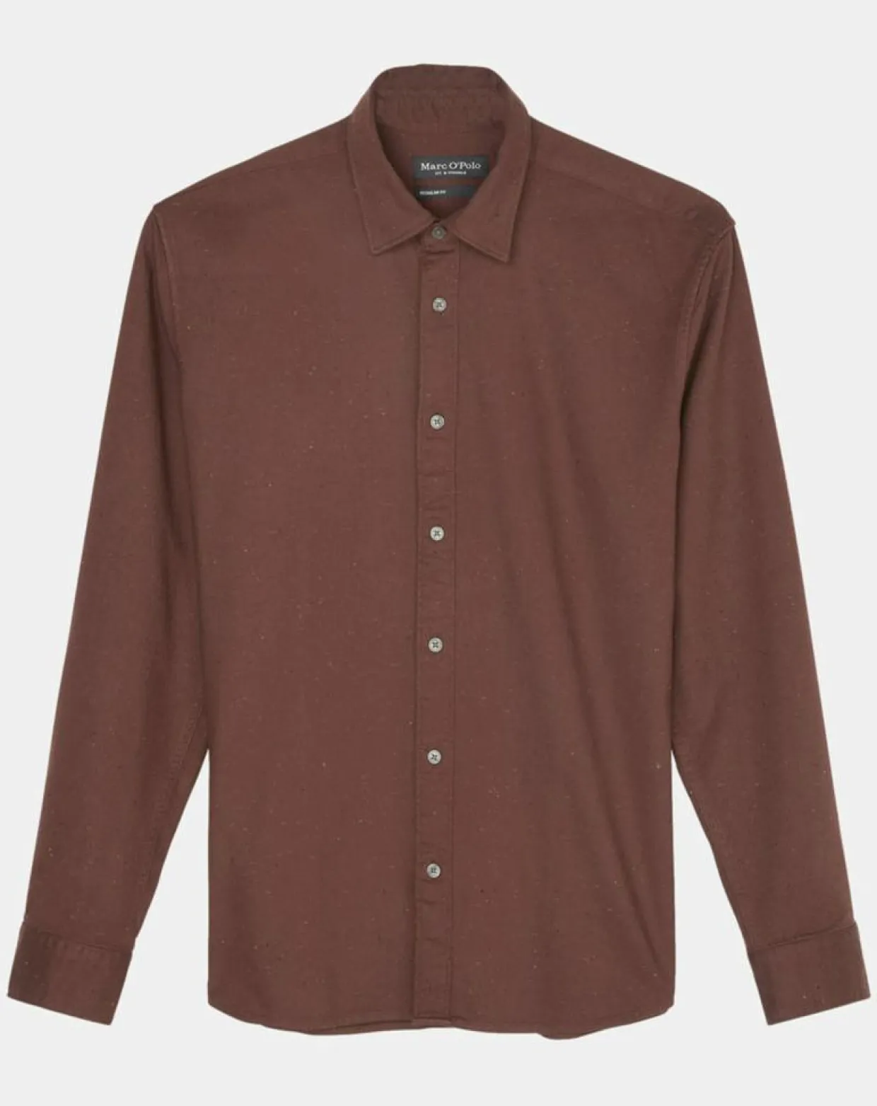 Homme Marc O'Polo Chemises^Chemise Regular Fit chinée bordeaux