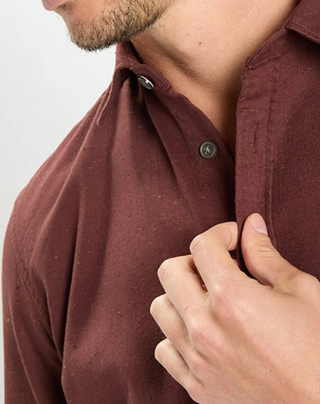 Homme Marc O'Polo Chemises^Chemise Regular Fit chinée bordeaux