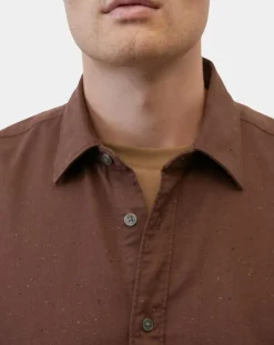 Homme Marc O'Polo Chemises^Chemise Regular Fit chinée bordeaux