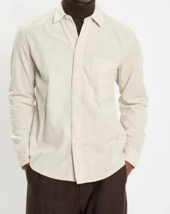 Chemise Regular Fit en Velours milleraies écrue-Marc O'Polo Best