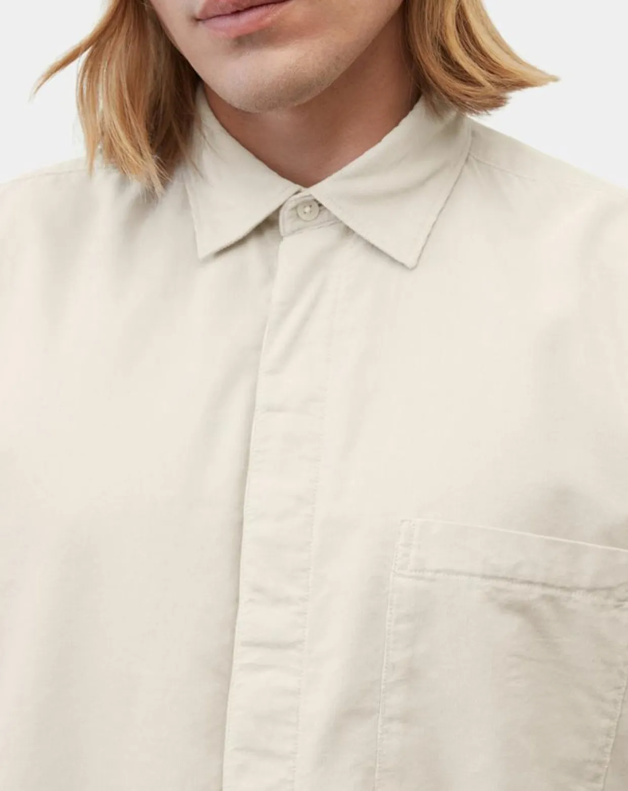 Chemise Regular Fit en Velours milleraies écrue-Marc O'Polo Best