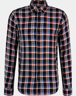 Chemise Regular Fit Fantaisie à carreaux bleu/rouge-Scotch & Soda Hot